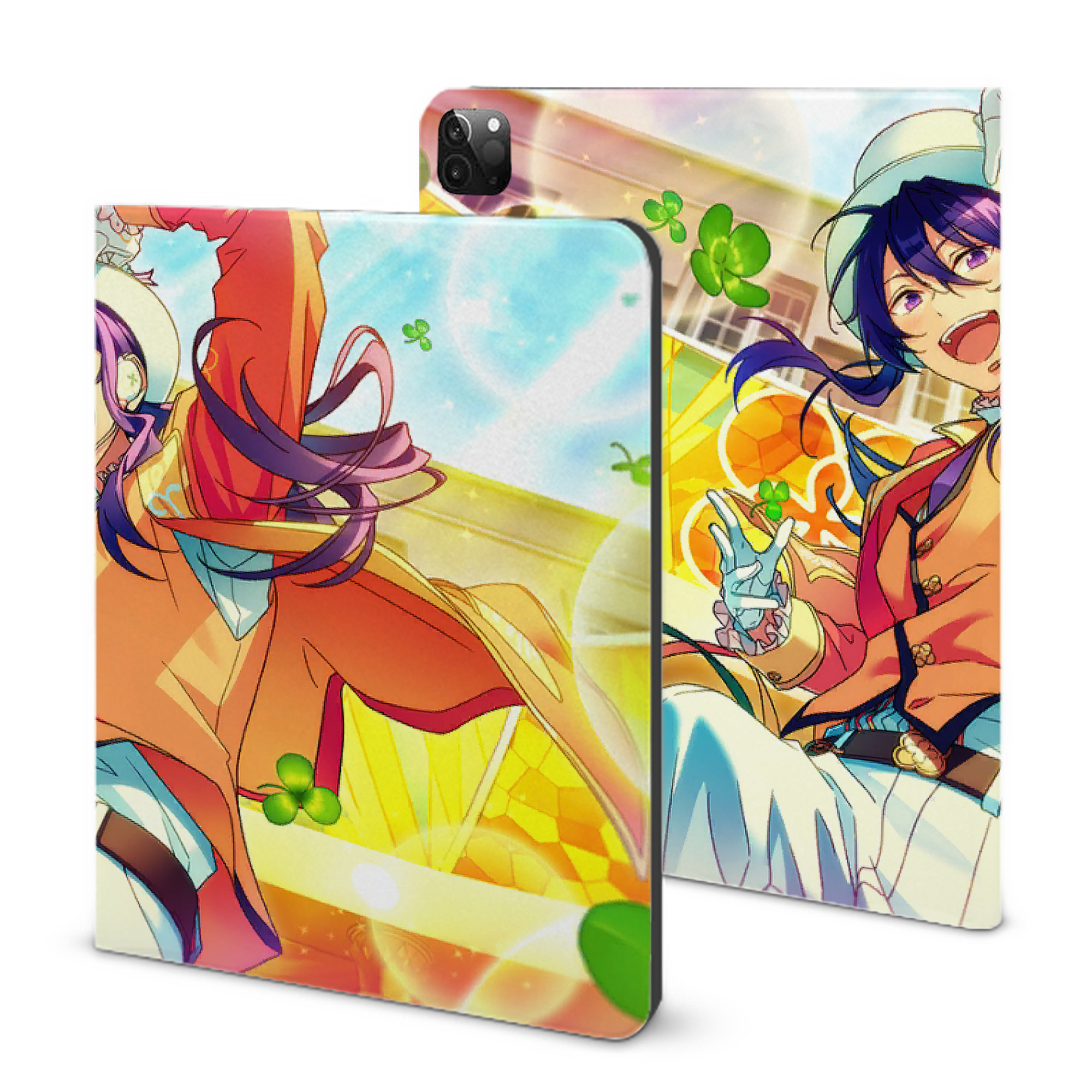 （画像用） あんさんぶるスターズ! Ensemble Stars IPadケース ペンホルダー付き ブックスタイルデザイン